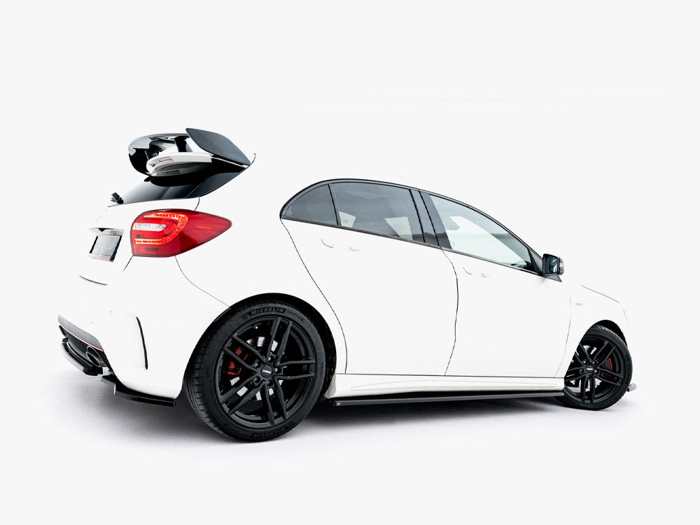 Maxton Design Side Skirt Diffusers Mercedes W176 AMG-Line Pre-Facelift - ME-A-176-AMGLINE-SD1G - Image 3