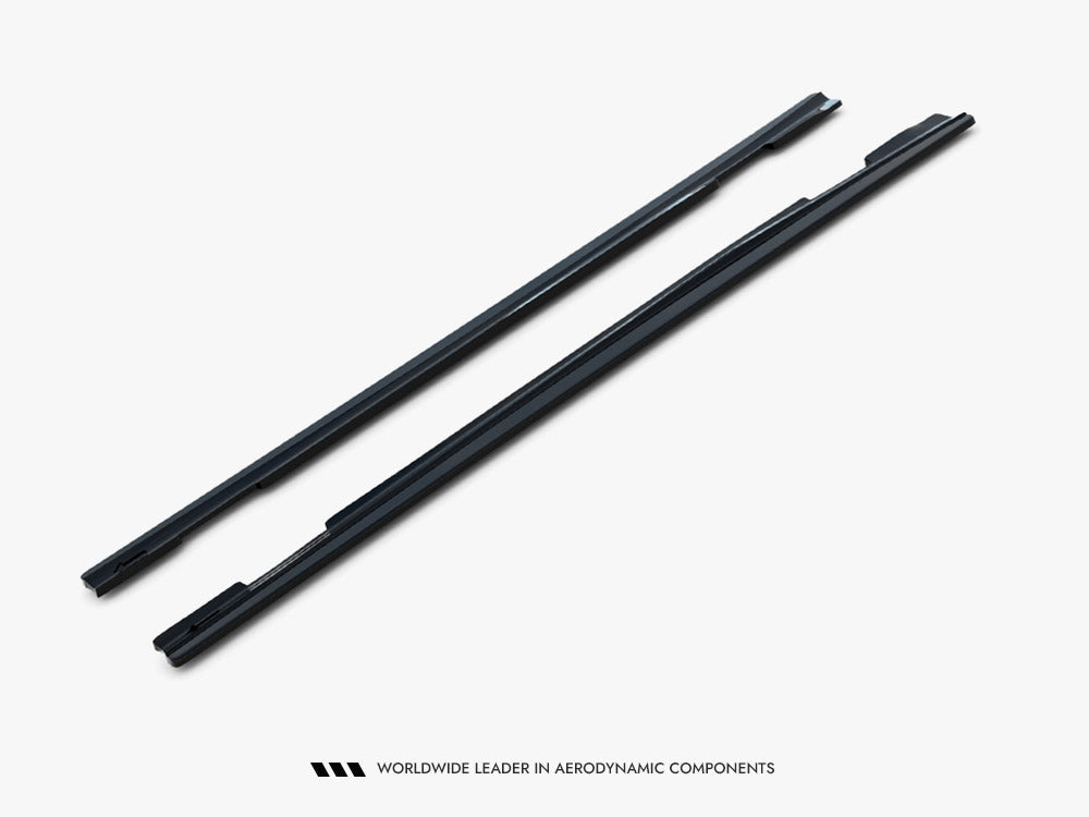 Maxton Design Side Skirt Diffusers Mercedes W176 AMG-Line Pre-Facelift - ME-A-176-AMGLINE-SD1G - Image 6