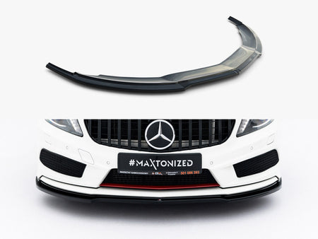 Maxton Design Front Splitter Mercedes W176 AMG-Line Pre-Facelift - ME-A-176-AMGLINE-FD1G - Image 1
