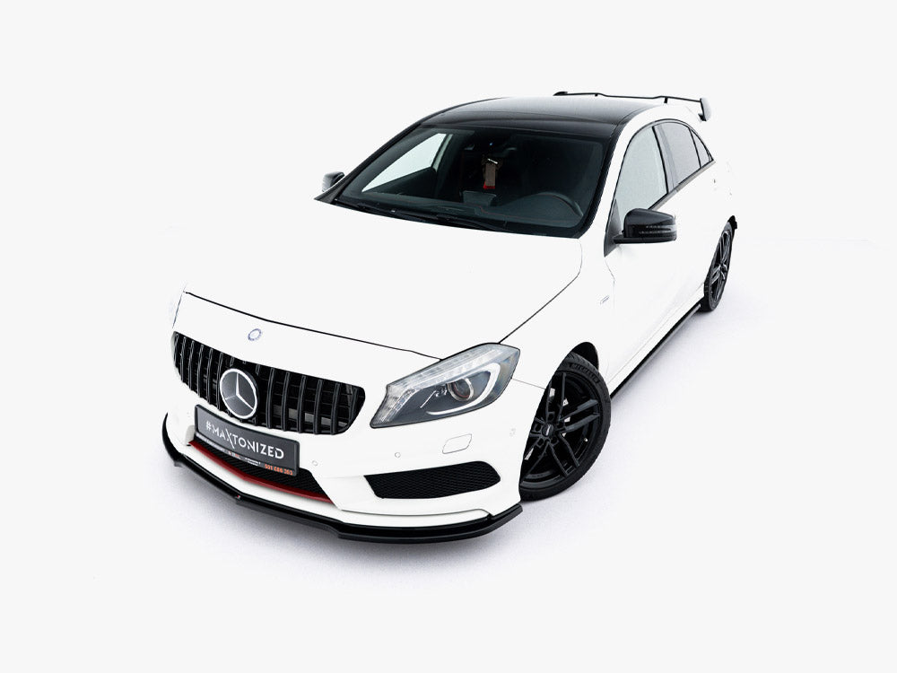 Maxton Design Front Splitter Mercedes W176 AMG-Line Pre-Facelift - ME-A-176-AMGLINE-FD1G - Image 3