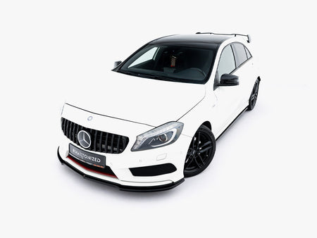 Maxton Design Front Splitter Mercedes W176 AMG-Line Pre-Facelift - ME-A-176-AMGLINE-FD1G - Image 3