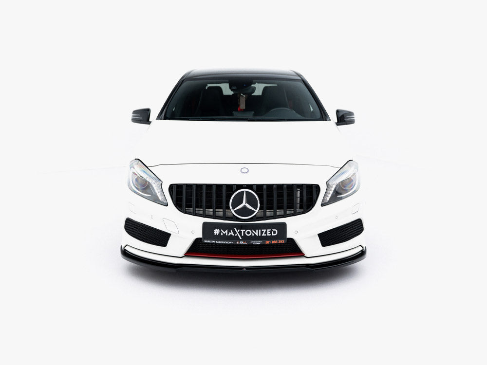 Maxton Design Front Splitter Mercedes W176 AMG-Line Pre-Facelift - ME-A-176-AMGLINE-FD1G - Image 4