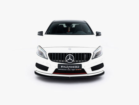 Maxton Design Front Splitter Mercedes W176 AMG-Line Pre-Facelift - ME-A-176-AMGLINE-FD1G - Image 4