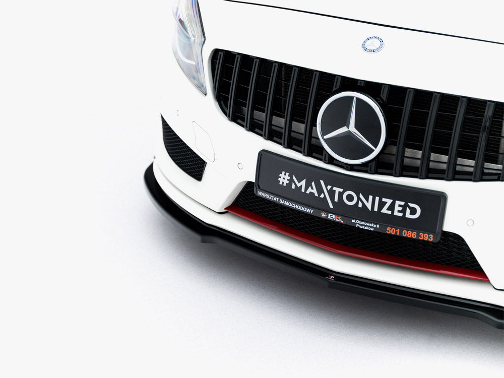 Maxton Design Front Splitter Mercedes W176 AMG-Line Pre-Facelift - ME-A-176-AMGLINE-FD1G - Image 5
