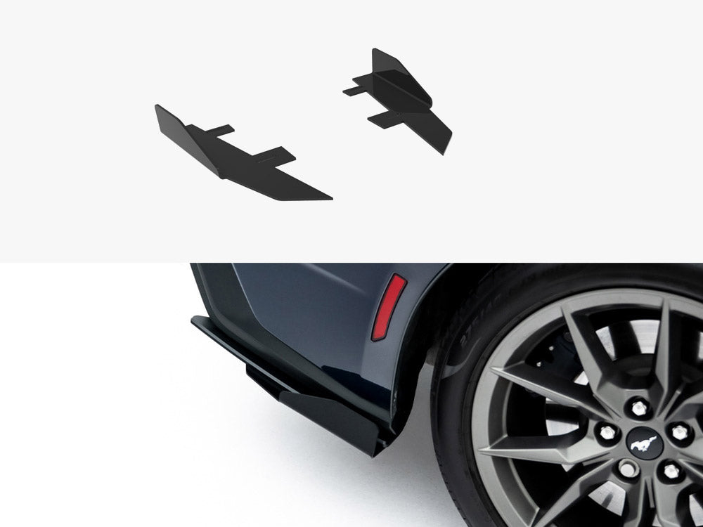 Maxton Design Rear Side Flaps Ford Mustang Dark Horse Mk7 - FOMU7DHCNC-RSF1G - Image 1