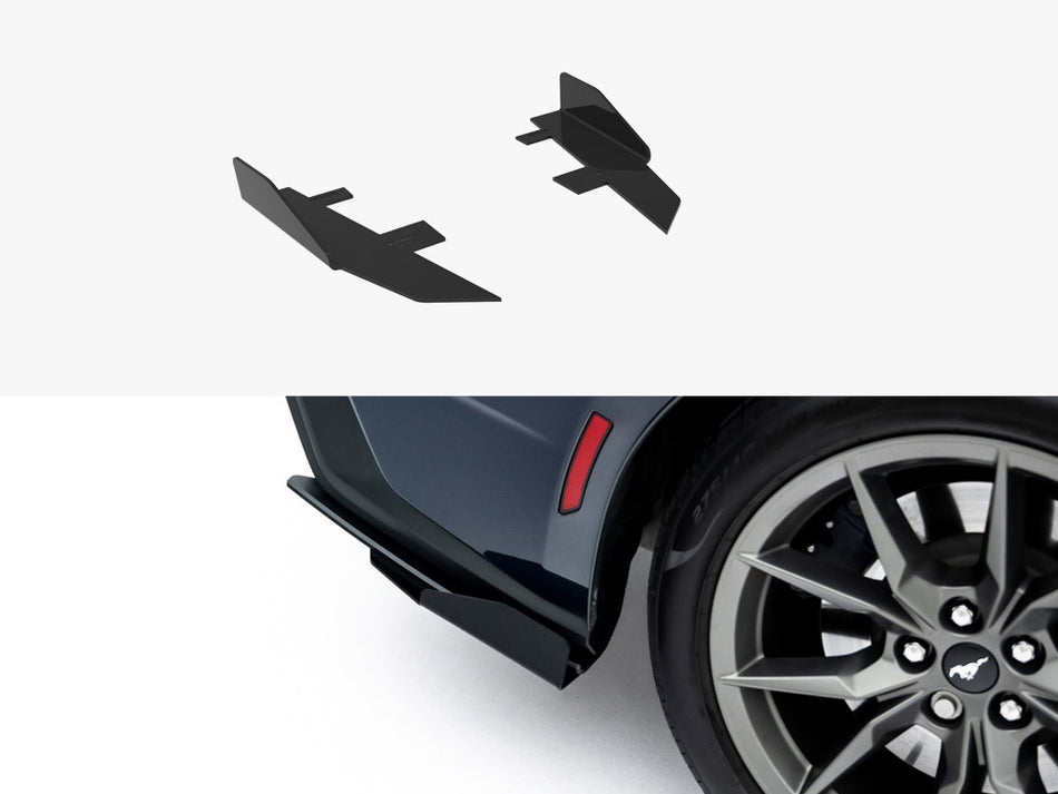 Maxton Design Rear Side Flaps Ford Mustang Dark Horse Mk7 - FOMU7DHCNC-RSF1G - Image 1