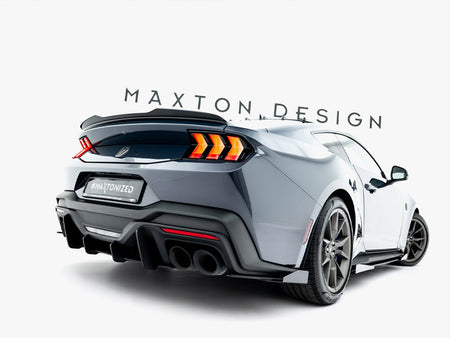 Maxton Design Street PRO Rear Diffuser Ford Mustang Dark Horse Mk7 - FOMU7DHCNC-RS1B - Image 2