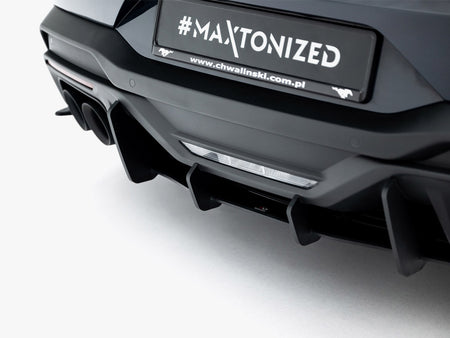 Maxton Design Street PRO Rear Diffuser Ford Mustang Dark Horse Mk7 - FOMU7DHCNC-RS1B - Image 4