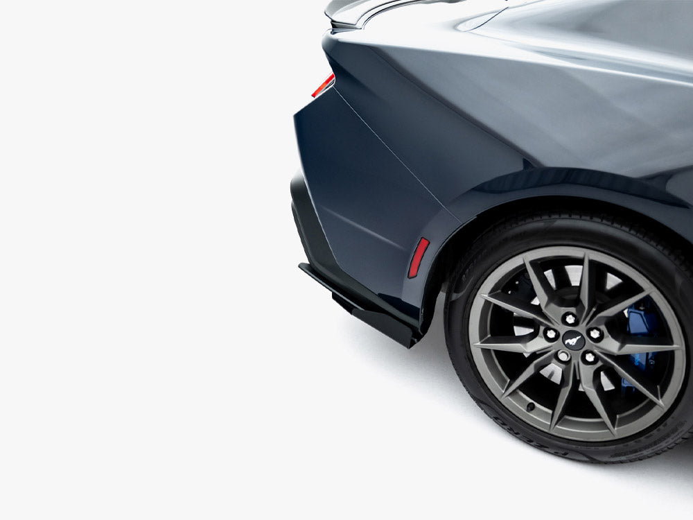 Maxton Design Street PRO Rear Side Splitters + Flaps Ford Mustang Dark Horse Mk7 - FOMU7DHCNC-RSD1B+RSF1G - Image 6