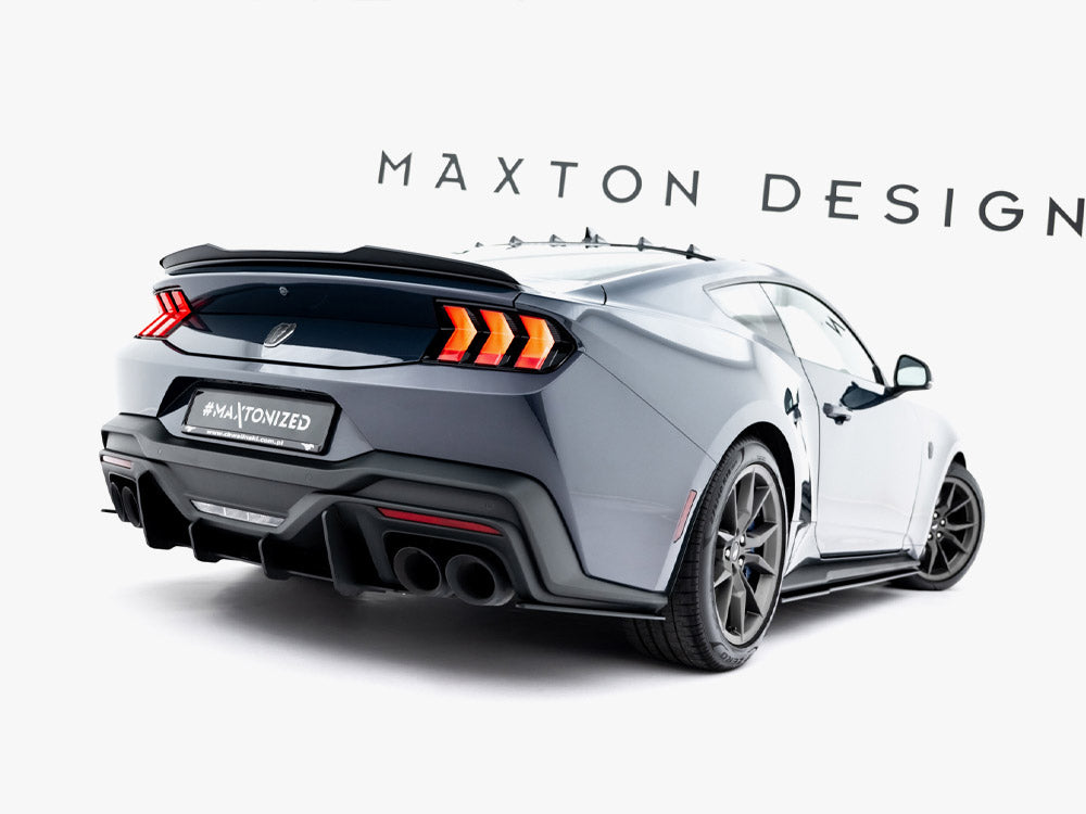 Maxton Design Street PRO Rear Side Splitters Ford Mustang Dark Horse Mk7 - FOMU7DHCNC-RSD1B - Image 2