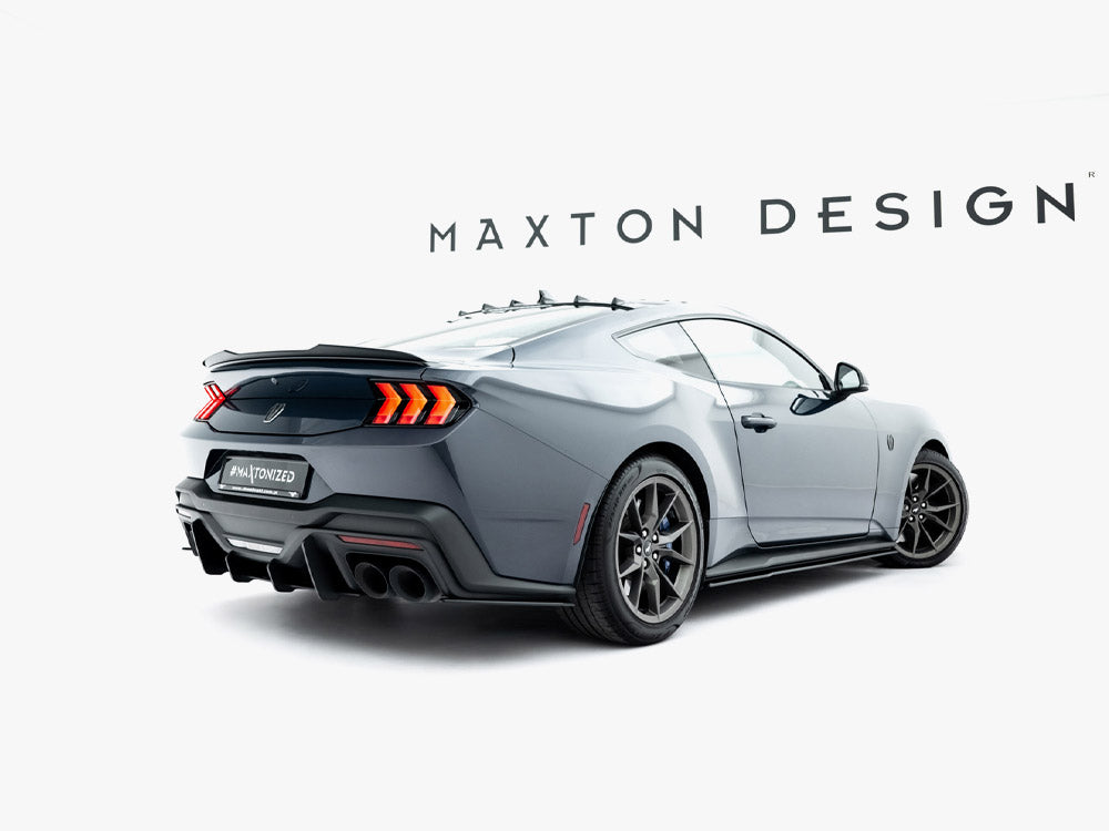 Maxton Design Street PRO Rear Side Splitters Ford Mustang Dark Horse Mk7 - FOMU7DHCNC-RSD1B - Image 3