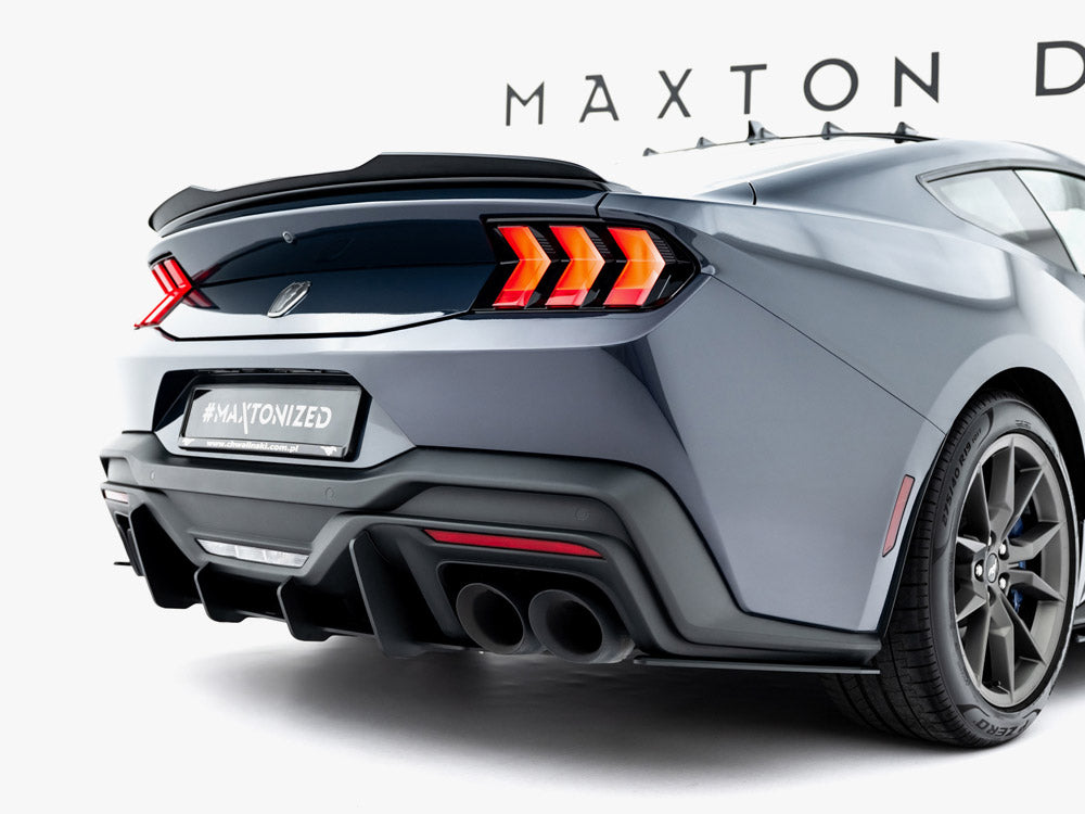 Maxton Design Street PRO Rear Side Splitters Ford Mustang Dark Horse Mk7 - FOMU7DHCNC-RSD1B - Image 4