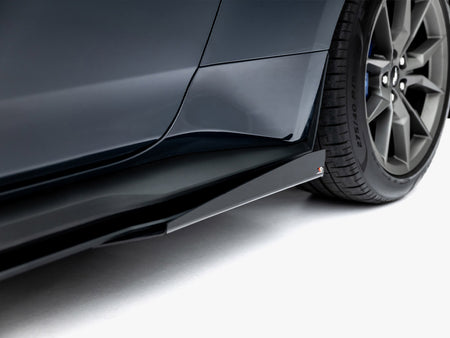 Street PRO Side Skirts Diffusers + Flaps Ford Mustang Dark Horse Mk7