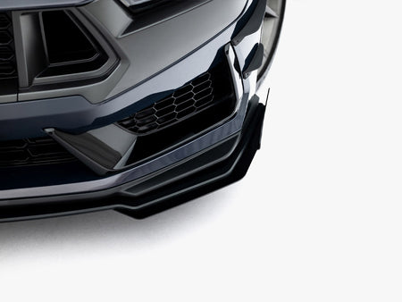 Street PRO Front Splitter + Flaps Ford Mustang Dark Horse Mk7