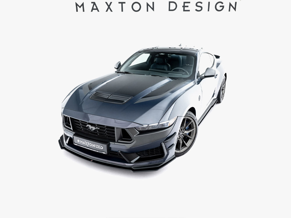Maxton Design Street PRO Front Splitter Ford Mustang Dark Horse Mk7 - FOMU7DHCNC-FD1B - Image 2