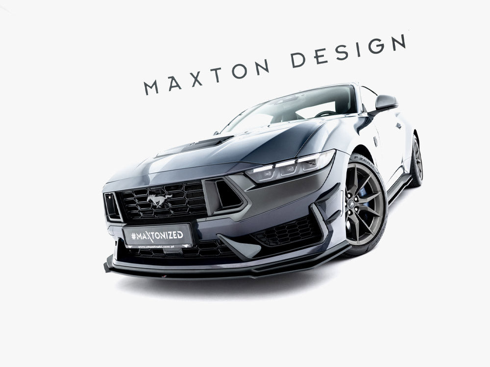 Maxton Design Street PRO Front Splitter Ford Mustang Dark Horse Mk7 - FOMU7DHCNC-FD1B - Image 3