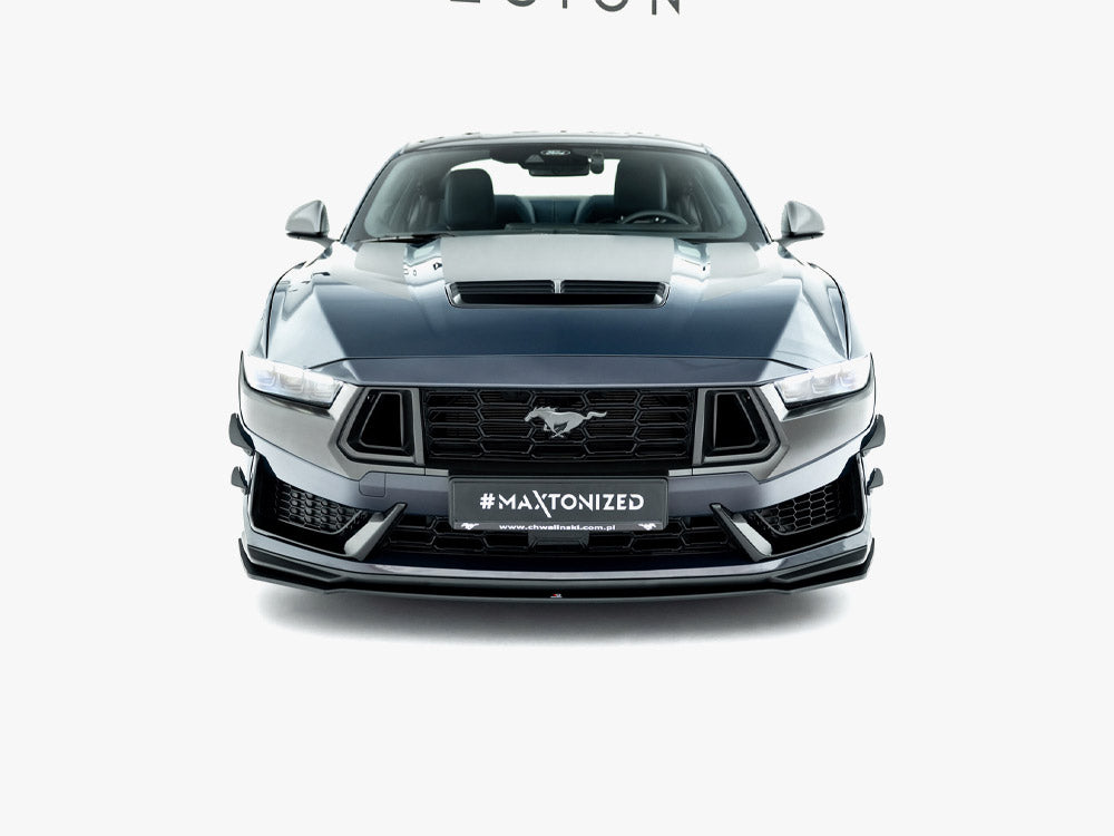 Maxton Design Street PRO Front Splitter Ford Mustang Dark Horse Mk7 - FOMU7DHCNC-FD1B - Image 4