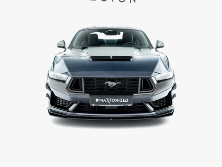 Maxton Design Street PRO Front Splitter Ford Mustang Dark Horse Mk7 - FOMU7DHCNC-FD1B - Image 4