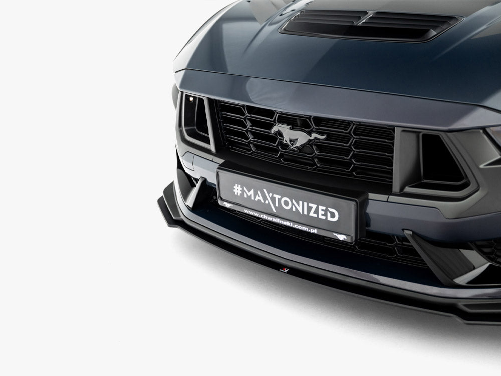 Maxton Design Street PRO Front Splitter Ford Mustang Dark Horse Mk7 - FOMU7DHCNC-FD1B - Image 5