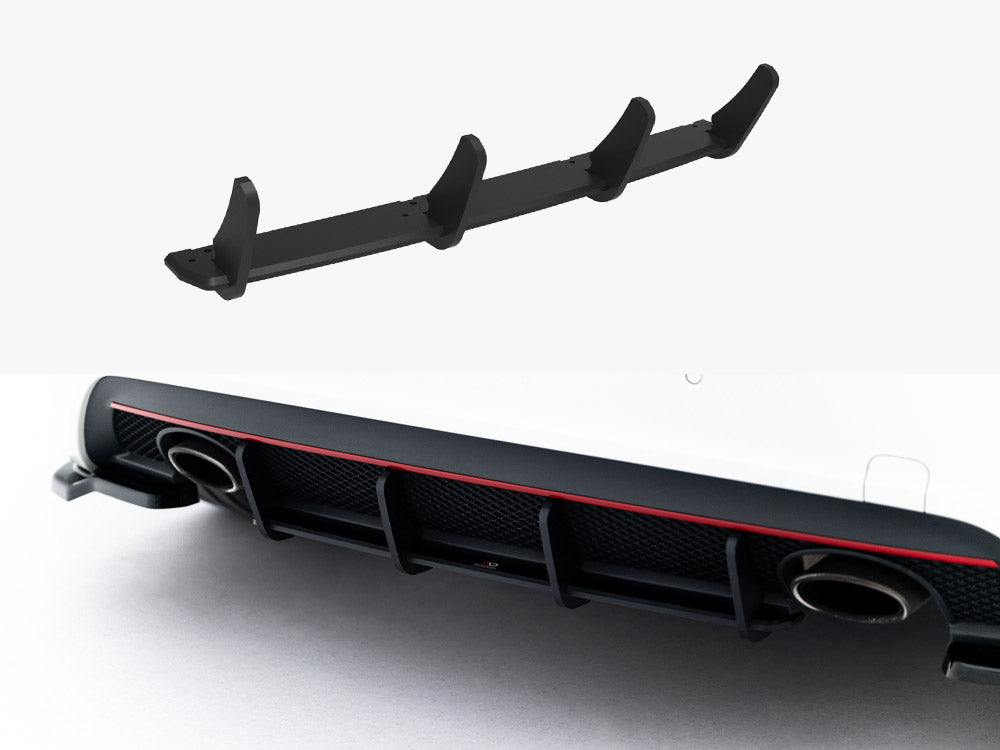 Maxton Design Street PRO Rear Diffuser Mercedes-Benz A AMG-Line W176 - MEA176AMGLINECNC-RS1B - Image 1
