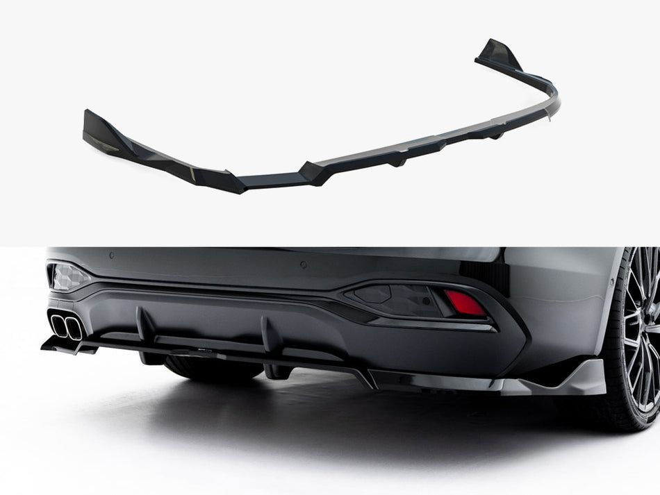 Maxton Design Rear Splitter (Vertical Bars) V.2 Audi A6 S-Line C9 - AU-A6-C9-SLINE-RD2G+RD3G - Image 1