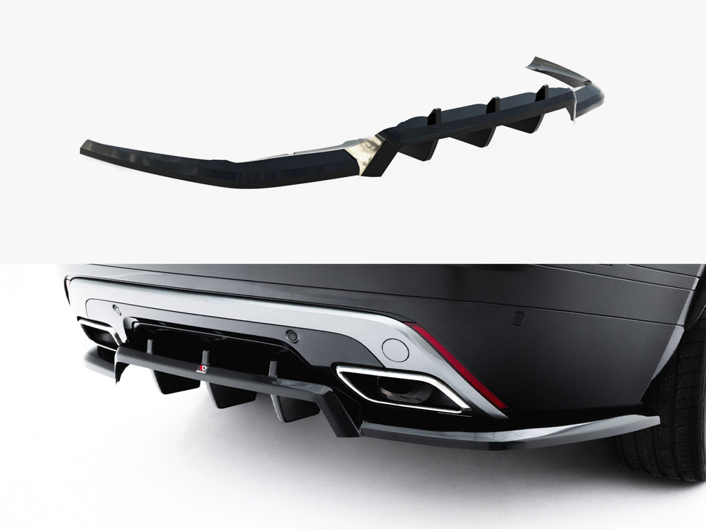 Maxton Design Rear Splitter (Vertical Bars) V.3 Land Rover Range Rover Velar R-Dynamic Mk1 - LR-RR-VE-1-RDYNAMIC-RD5G+RD6G - Image 1