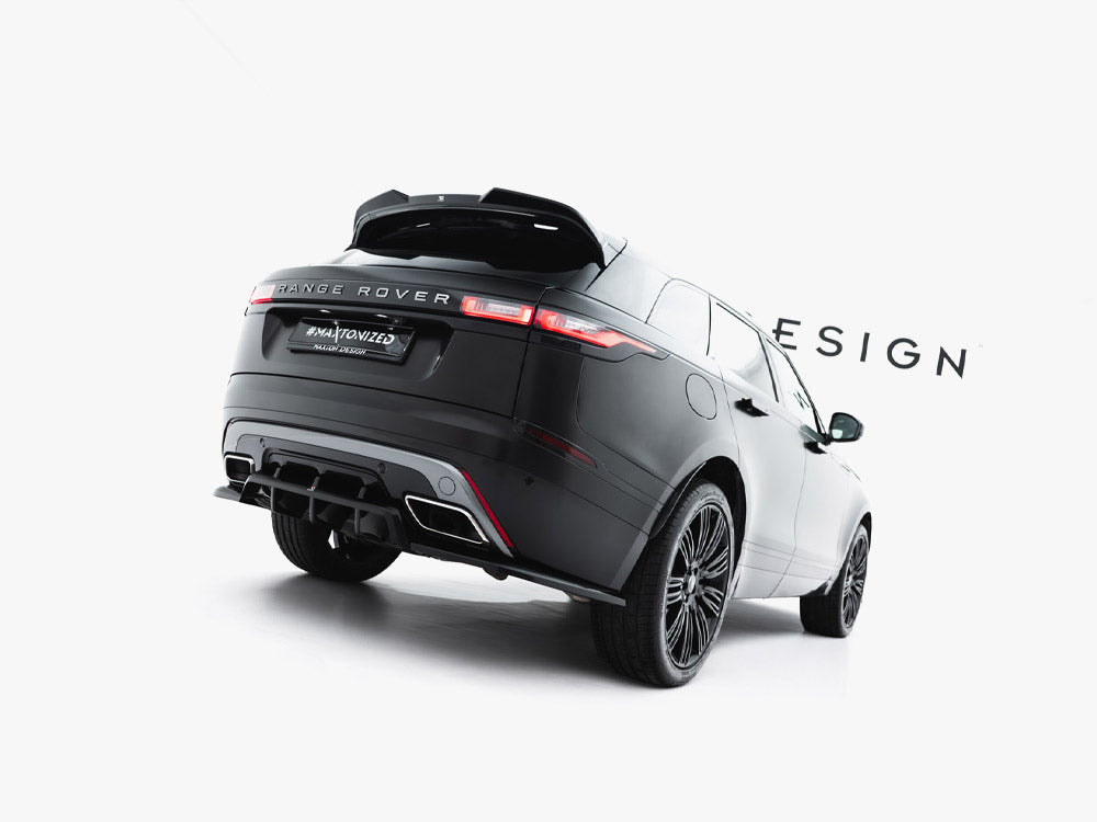 Maxton Design Rear Splitter (Vertical Bars) V.3 Land Rover Range Rover Velar R-Dynamic Mk1 - LR-RR-VE-1-RDYNAMIC-RD5G+RD6G - Image 2
