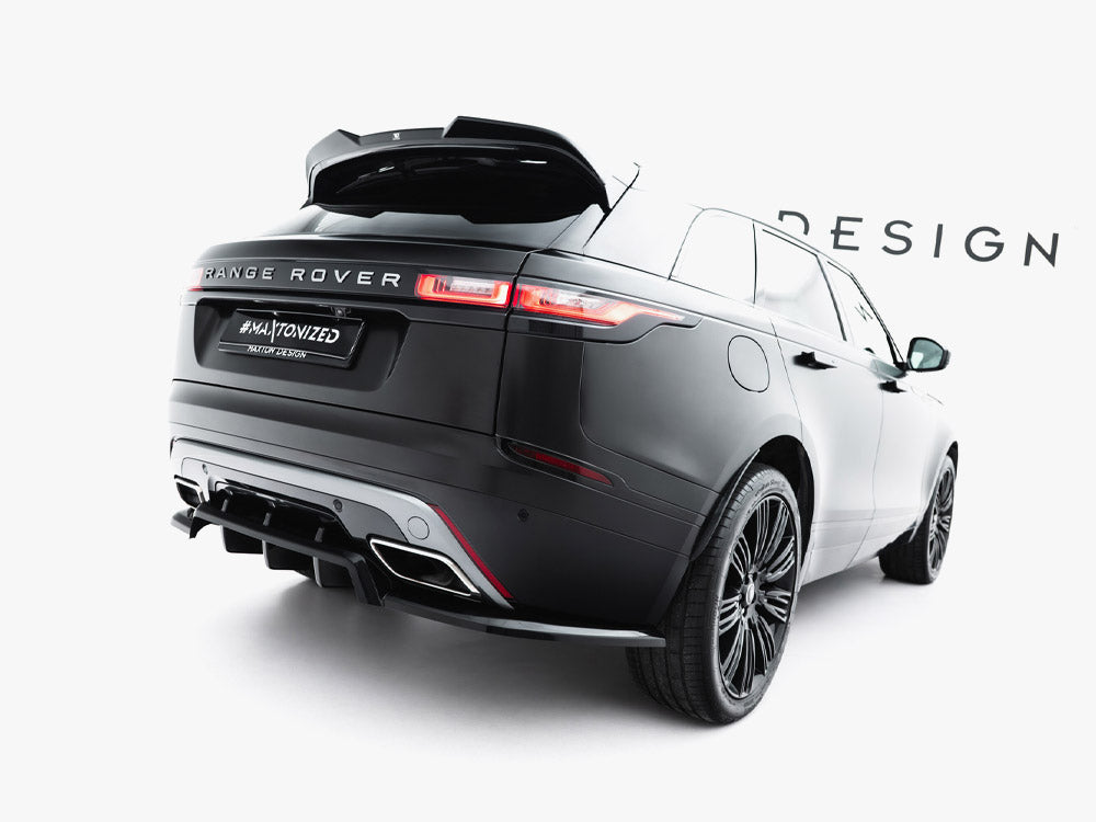 Maxton Design Rear Splitter (Vertical Bars) V.3 Land Rover Range Rover Velar R-Dynamic Mk1 - LR-RR-VE-1-RDYNAMIC-RD5G+RD6G - Image 3