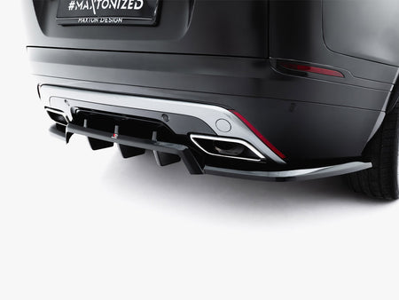 Rear Splitter (Vertical Bars) V.3 Land Rover Range Rover Velar R-Dynamic Mk1