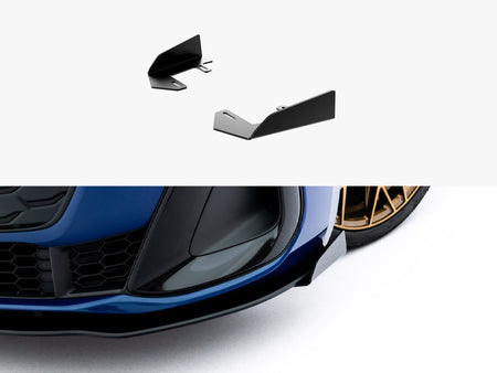 Maxton Design Front Flaps Audi A5 S-Line / S5 Sedan / Avant B10 - AUA53SLINECNC-FSF1G - Image 1