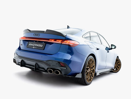 Street PRO Rear Side Splitters + Flaps Audi S5 Sedan / Avant B10
