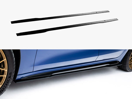 Maxton Design Street PRO Side Skirt Diffusers Audi A5 S-Line / S5 Sedan / Avant B10 - AUA53SLINECNC-SD1B - Image 1
