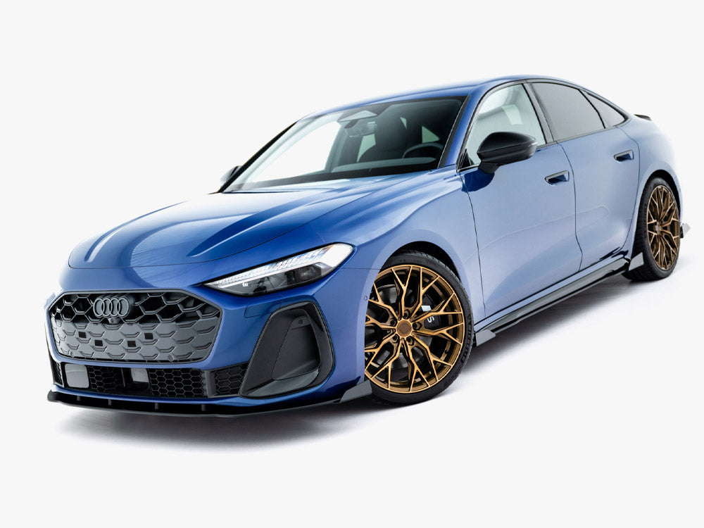 Maxton Design Street PRO Front Splitter + Flaps Audi A5 S-Line / S5 Sedan / Avant B10 - AUA53SLINECNC-FD1B+FSF1G - Image 5