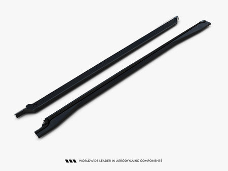 Maxton Design Side Skirt Diffusers Volkswagen Touareg R-Line Mk3 Facelift - VW-TO-3F-RLINE-SD1G - Image 6