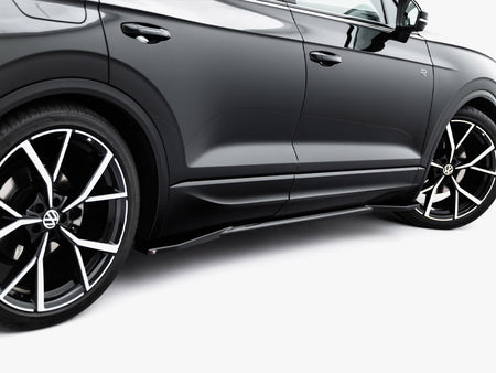 Maxton Design Side Skirt Diffusers Volkswagen Touareg R-Line Mk3 Facelift - VW-TO-3F-RLINE-SD1G - Image 5