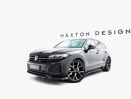 Maxton Design Front Splitter Volkswagen Touareg R-Line Mk3 Facelift - VW-TO-3F-RLINE-FD1G+FD1RG - Image 5