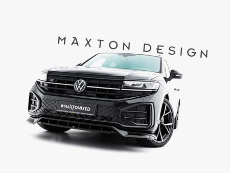 Maxton Design Front Splitter Volkswagen Touareg R-Line Mk3 Facelift - VW-TO-3F-RLINE-FD1G+FD1RG - Image 6