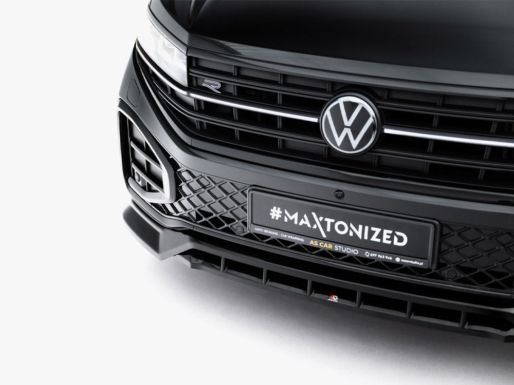 Maxton Design Front Splitter Volkswagen Touareg R-Line Mk3 Facelift - VW-TO-3F-RLINE-FD1G+FD1RG - Image 8