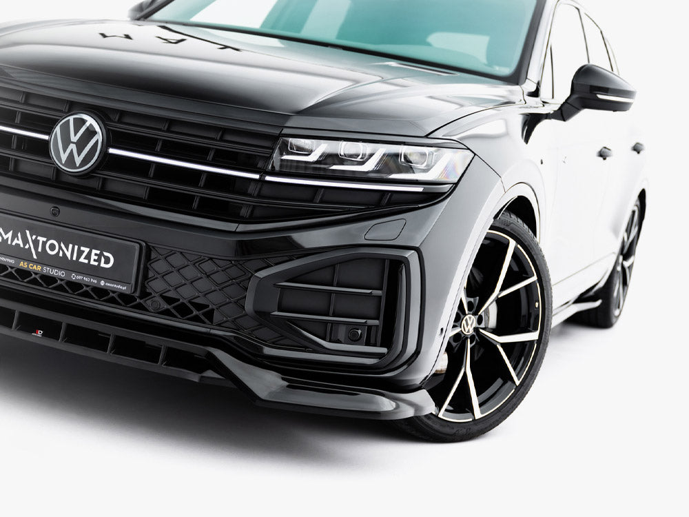 Maxton Design Front Splitter Volkswagen Touareg R-Line Mk3 Facelift - VW-TO-3F-RLINE-FD1G+FD1RG - Image 9