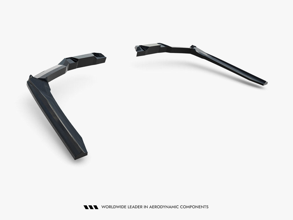 Rear Splitter (Vertical Bars) V.2 BMW 5 / i5 M-Pack Sedan / Touring G60 / G61