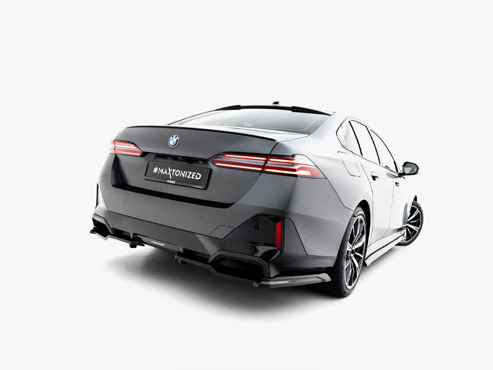 Rear Splitter (Vertical Bars) V.1 BMW 5 / i5 M-Pack Sedan / Touring G60 / G61