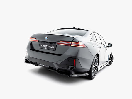 Rear Splitter (Vertical Bars) V.1 BMW 5 / i5 M-Pack Sedan / Touring G60 / G61