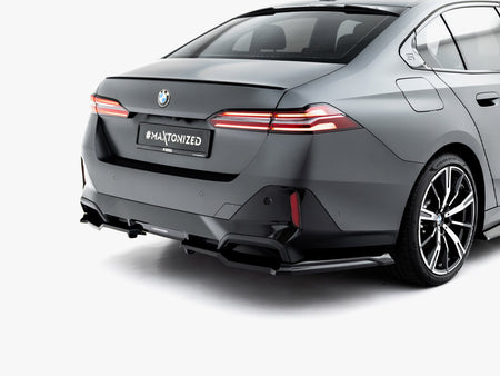 Rear Splitter (Vertical Bars) V.1 BMW 5 / i5 M-Pack Sedan / Touring G60 / G61