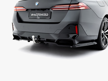 Maxton Design Rear Splitter (Vertical Bars) V.1 BMW 5 / i5 M-Pack Sedan / Touring G60 / G61 - BM-5-G60-MPACK-RSD1G+RD4G - Image 8