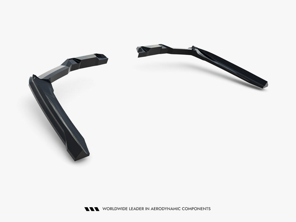 Rear Splitter (Vertical Bars) V.1 BMW 5 / i5 M-Pack Sedan / Touring G60 / G61