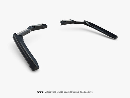 Rear Splitter (Vertical Bars) V.1 BMW 5 / i5 M-Pack Sedan / Touring G60 / G61