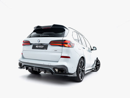 Maxton Design Rear Splitter (Vertical Bars) V.2 BMW X5 M-Pack G05 Facelift - BM-X5-05F-MPACK-RD2G+RD3G - Image 2