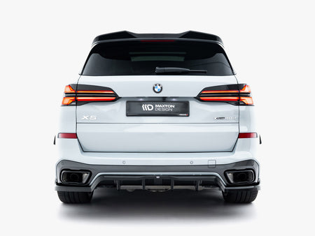 Maxton Design Rear Splitter (Vertical Bars) V.2 BMW X5 M-Pack G05 Facelift - BM-X5-05F-MPACK-RD2G+RD3G - Image 4