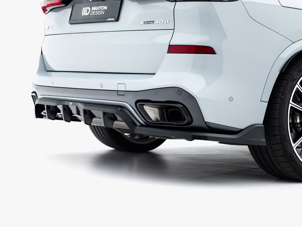 Maxton Design Rear Splitter (Vertical Bars) V.2 BMW X5 M-Pack G05 Facelift - BM-X5-05F-MPACK-RD2G+RD3G - Image 6