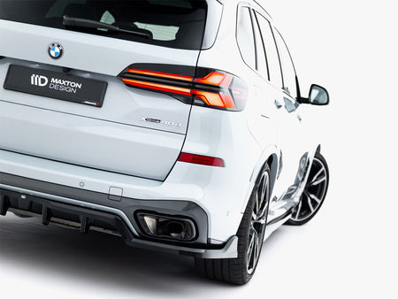 Rear Splitter (Vertical Bars) V.2 BMW X5 M-Pack G05 Facelift